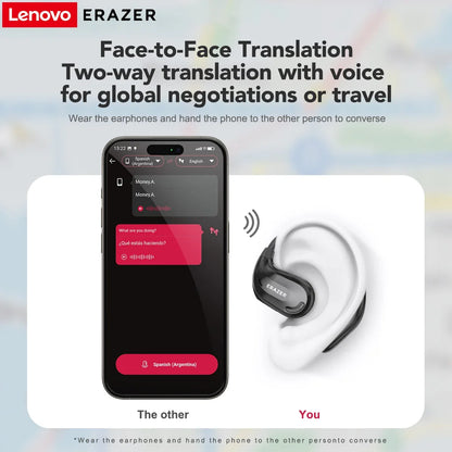 ERAZER XT66PRO: Transform Your Audio World – Real-Time Language Translation, ASMR Sound, 90-Hour Power, and Intelligent Innovation